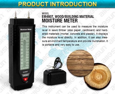 moisture meter em4807|EM4807 MOISTURE METER .